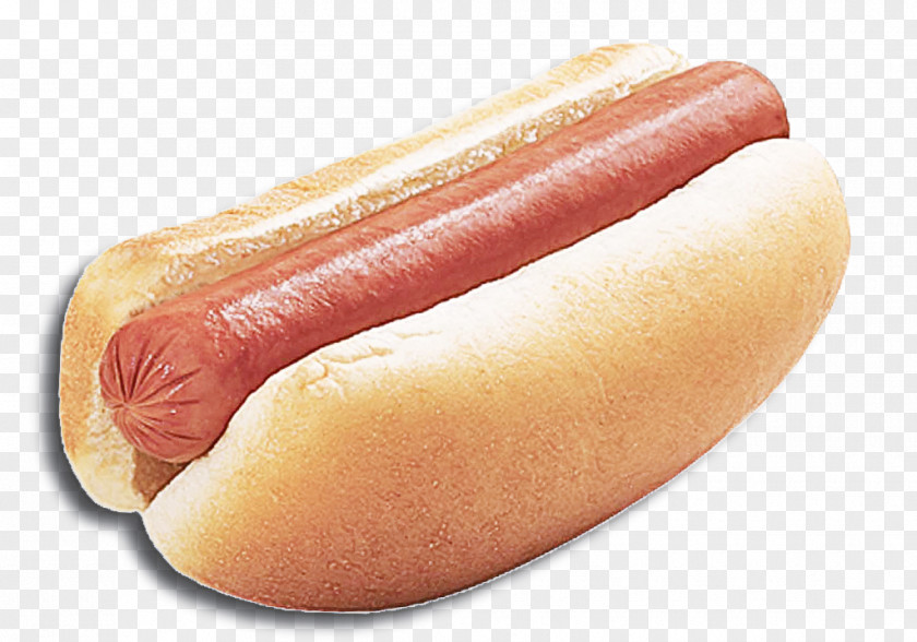 Fast Food Sausage Bun Frankfurter Würstchen Saveloy Vienna Bockwurst PNG