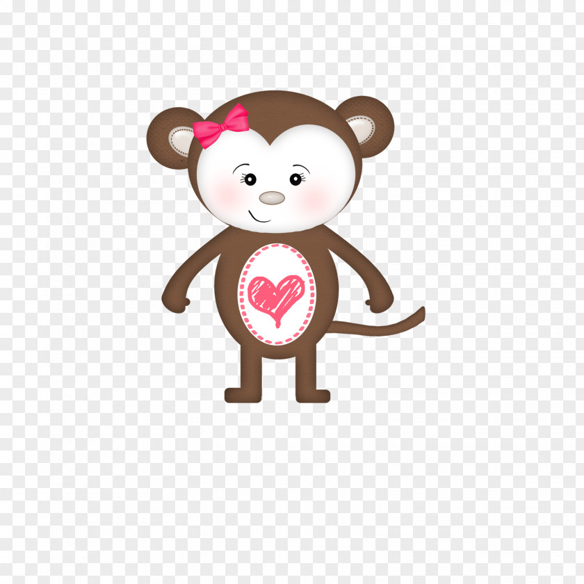 Love Element PhotoScape Primate Animal Clip Art PNG