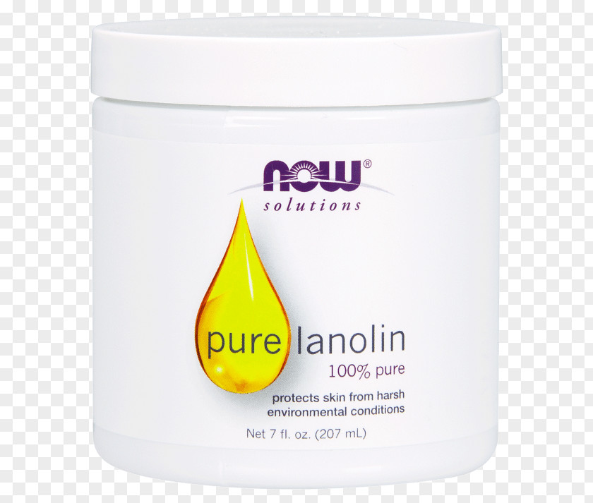 Oil Now Foods Pure Lanolin Lotion Moisturizer Lip Balm PNG