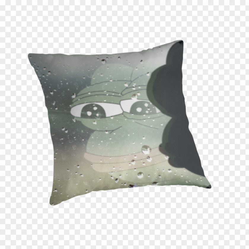 Pillow Cushion Throw Pillows Frog Water PNG