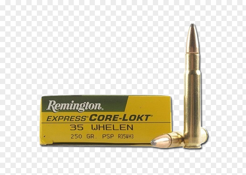 Remington Arms .35 Whelen Grain Ammunition Express PNG