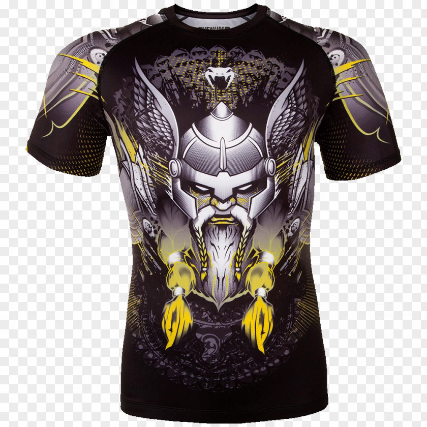T-shirt Venum Rash Guard Mixed Martial Arts Clothing PNG