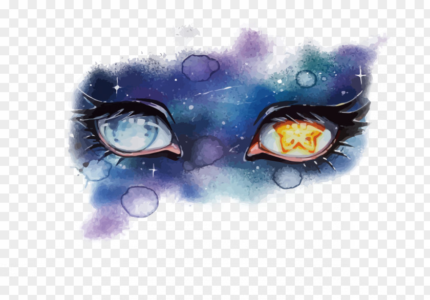 Vector Stars Eyes PNG