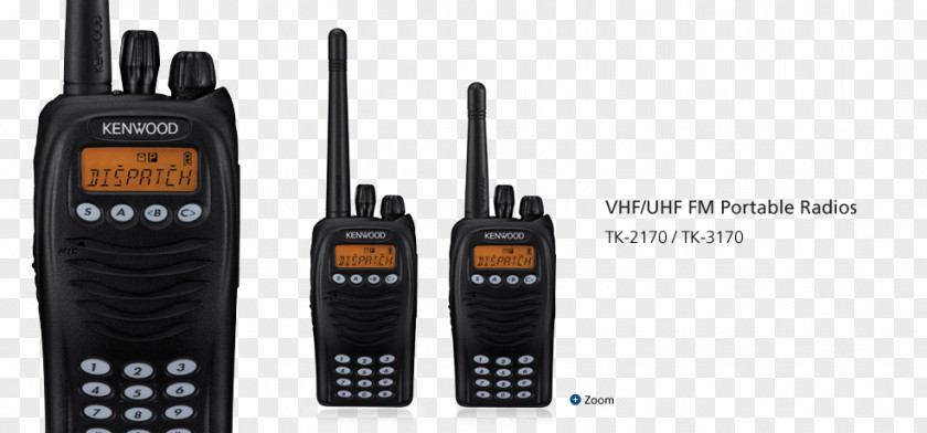 Kenwood Walkie-talkie Corporation Ultra High Frequency Two-way Radio Telephony PNG