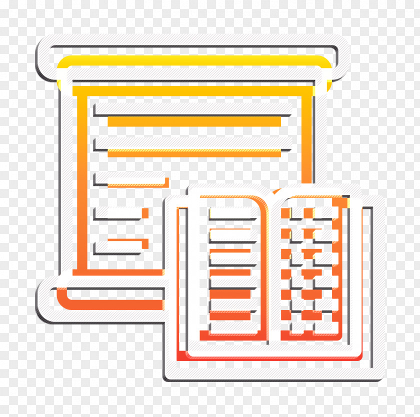Studying Icon Book And Learning Lesson PNG