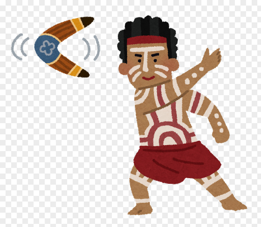 Boomerang Renhō いらすとや Indigenous Australians PNG