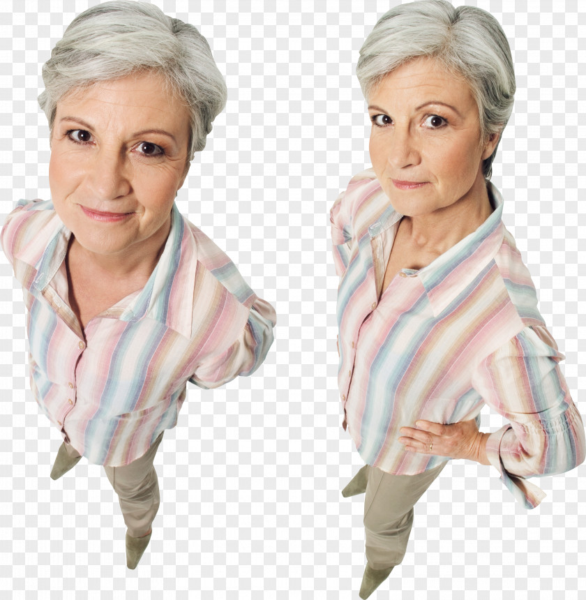 Elderly Age Adult Woman PhotoScape PNG