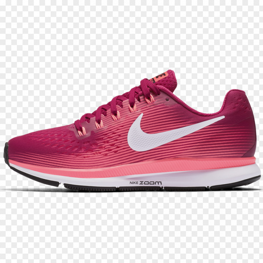 Nike Air Zoom Pegasus 34 Women's Sports Shoes Max PNG