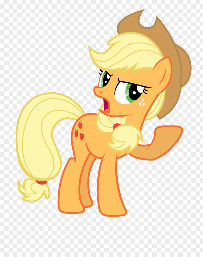 Apple Applejack Pony Pie Horse PNG
