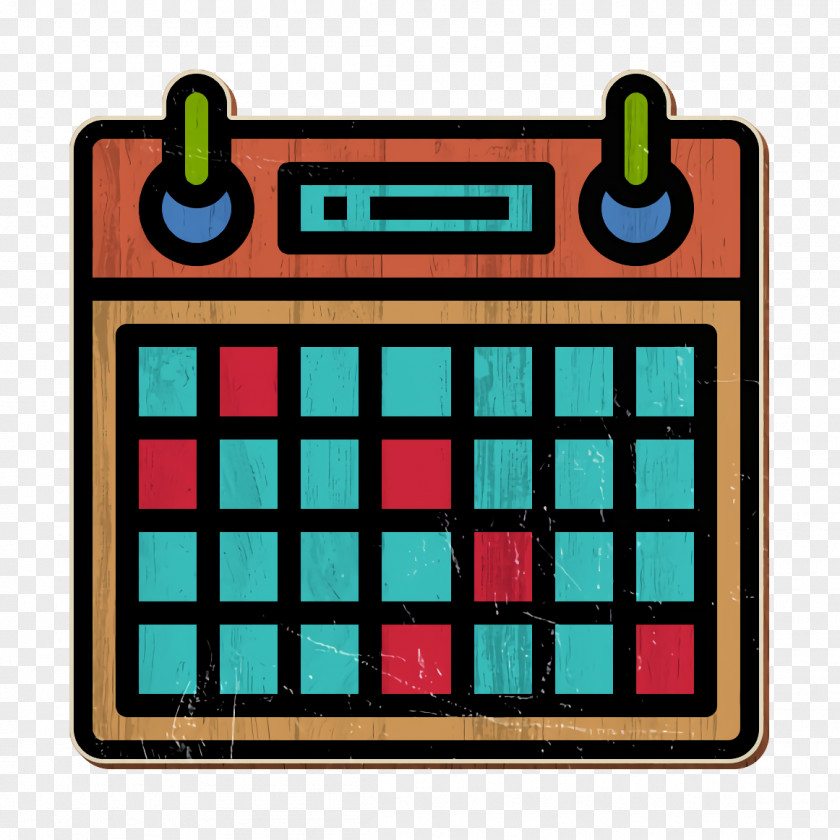 Calendar Icon Office Stationery PNG