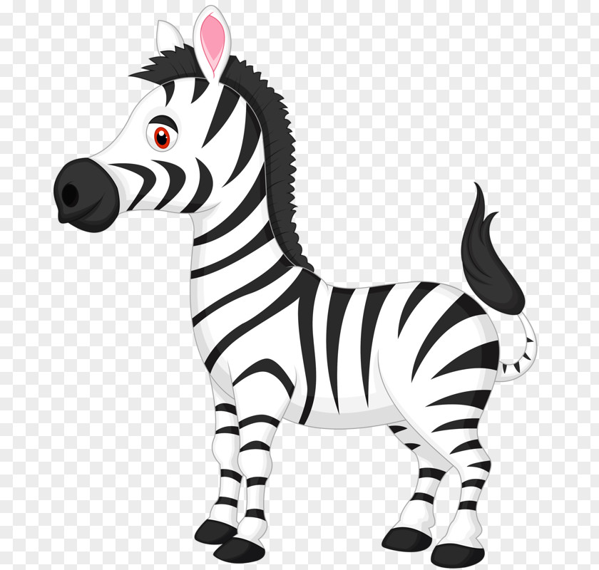 Cartoon Zebra Royalty-free Clip Art PNG
