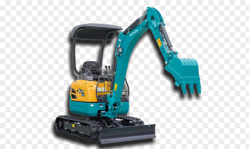 Excavator Compact Heavy Machinery Backhoe Loader PNG