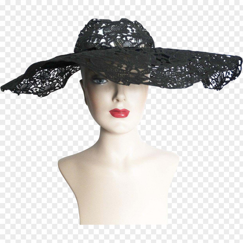 Hat Sun Hutkrempe Cap 1940s PNG