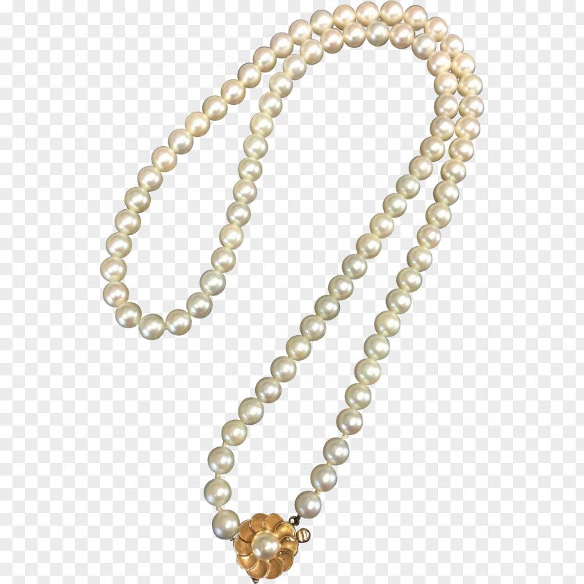 Pearls Cultured Pearl Necklace Jewellery Chain PNG