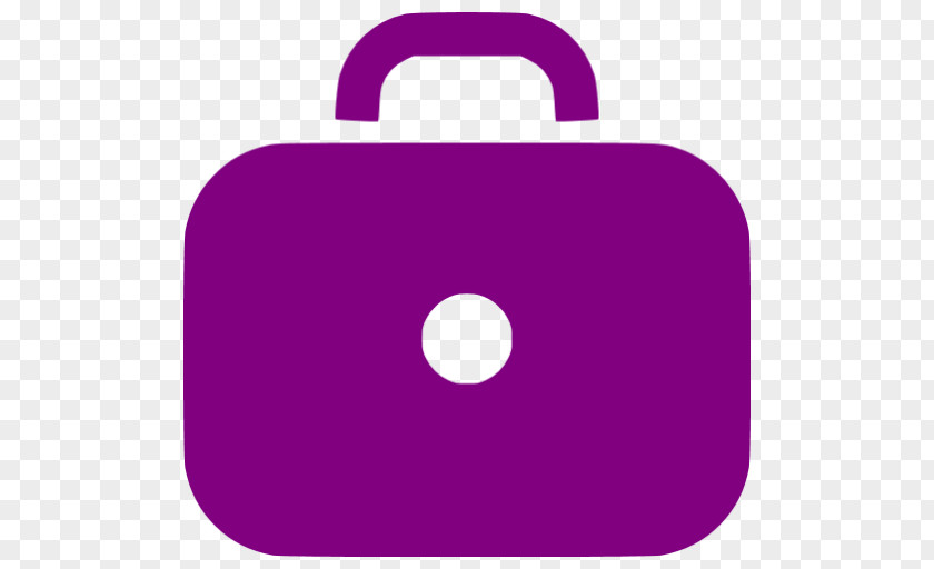 Purple Icon Briefcase Clip Art PNG