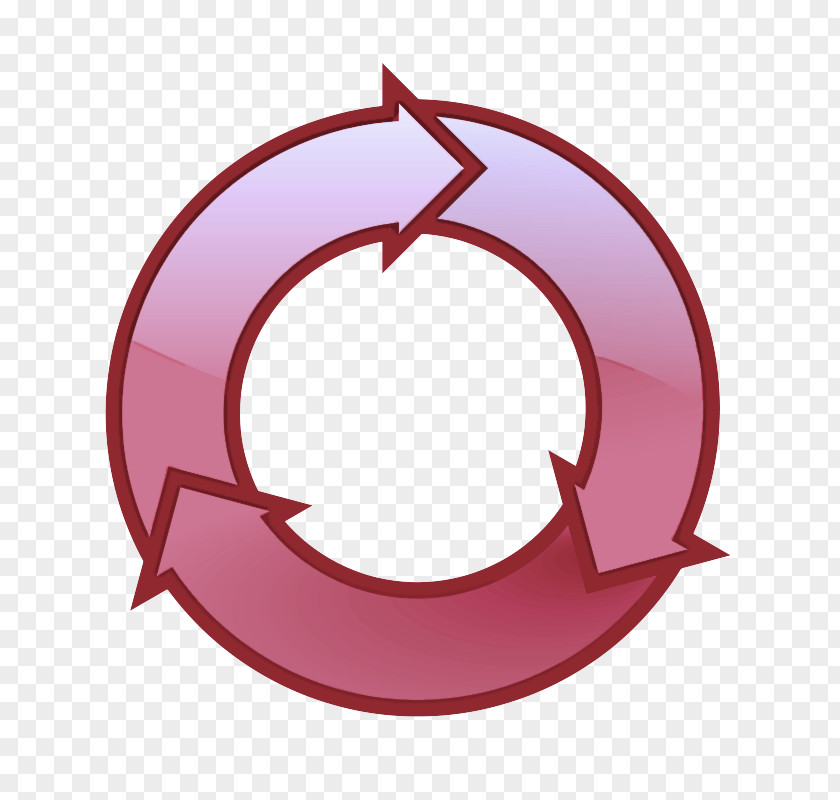 Red Circle Pink Font Logo PNG