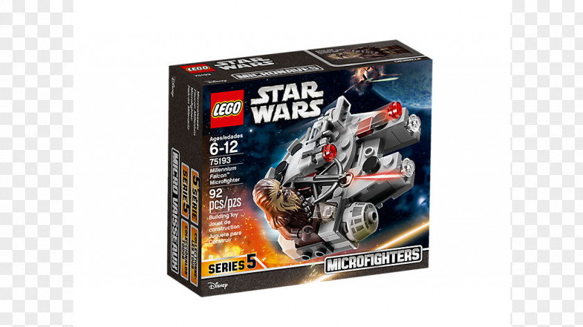 Toy LEGO Star Wars : Microfighters Millennium Falcon PNG