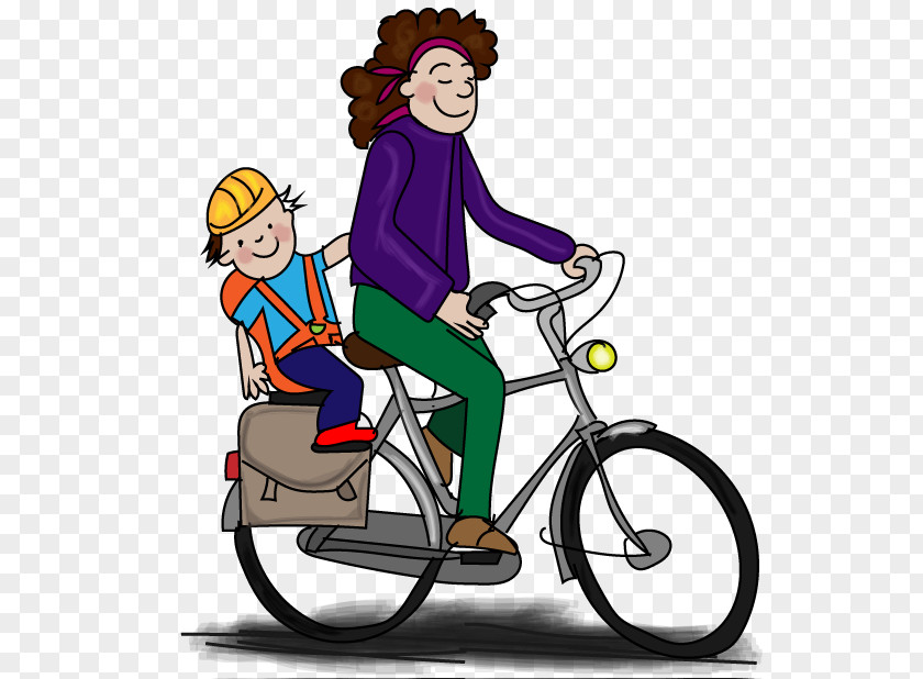Bicycle Hybrid Cycling Driver Traffic PNG