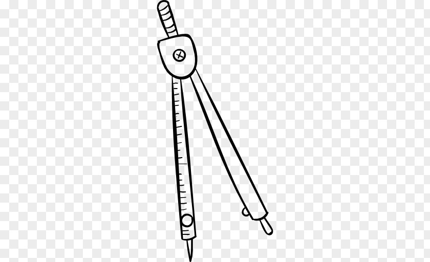 Compas Drawing Line Art PNG