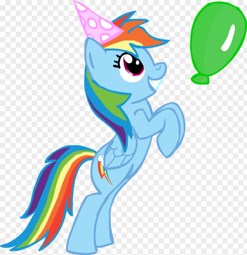 Party Pony Rainbow Dash Clip Art Horse PNG