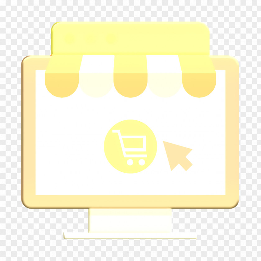 Rectangle Logo Monitor Icon Digital Marketing Online Shop PNG