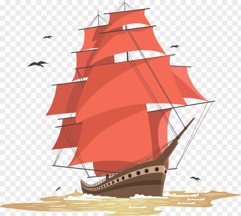 Sail Ship Download Boat Yacht Illustration PNG