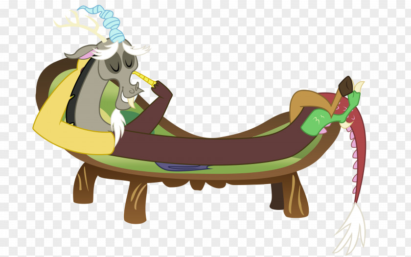 RELAXING Pony Discord Winged Unicorn Comedy PNG