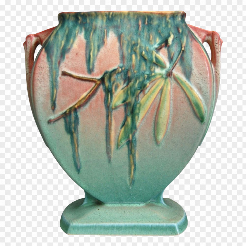 Vase Ceramic Pottery Urn Turquoise PNG