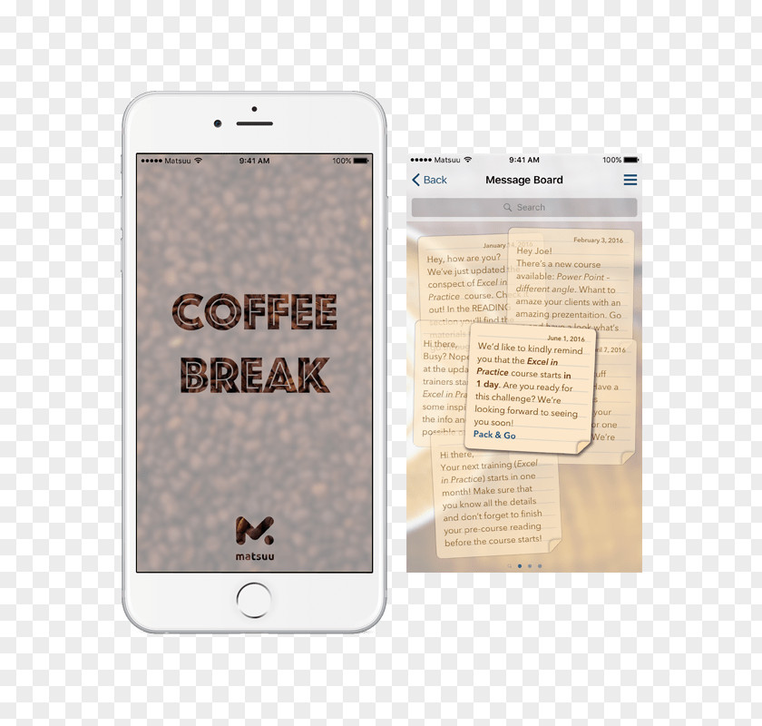 Coffe Break Brand Font PNG