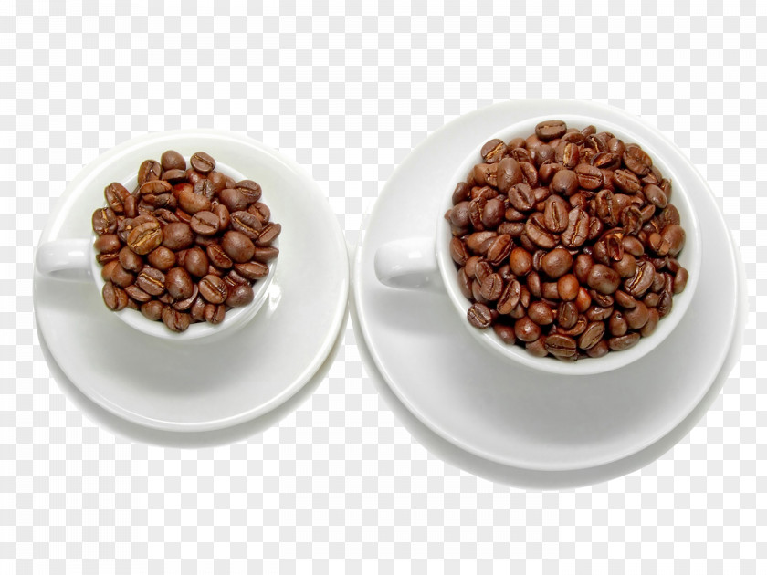 Cup Of Coffee Beans Instant Cafe Bean Drink PNG