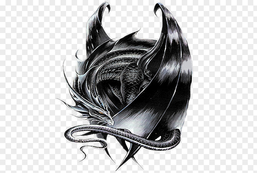 Dragon Black PNG