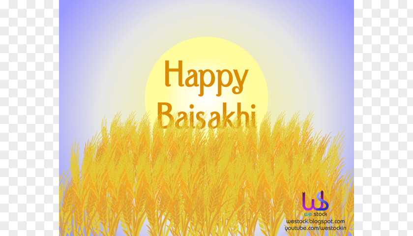 Happy Wheat Cliparts Vaisakhi Colors! Clip Art PNG