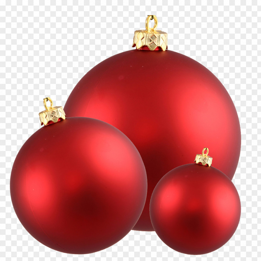 Red Christmas Ball Ornament Tree Decoration Clip Art PNG