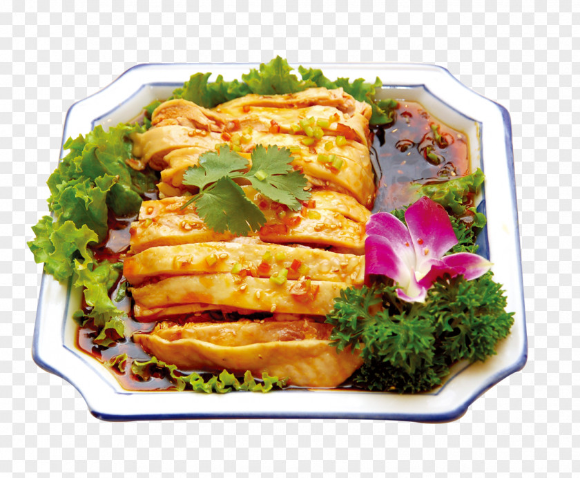 Saliva Chicken Market Chongqing Sichuan Cuisine Take-out Dish PNG
