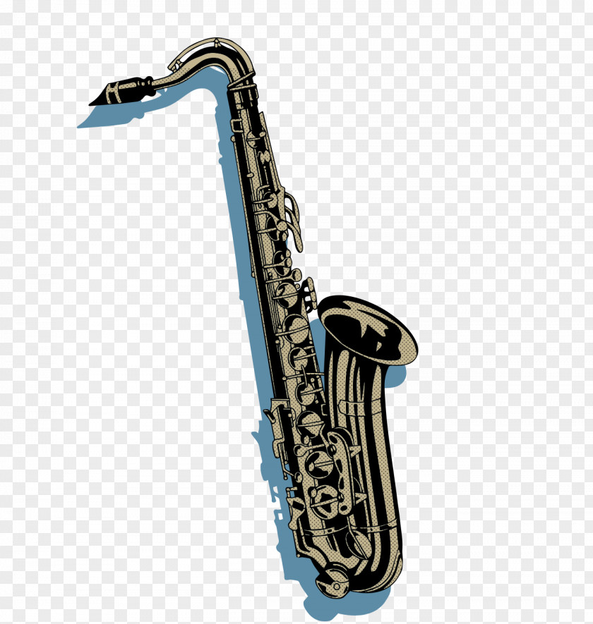 Saxophone Baritone Musical Instrument Fingering PNG