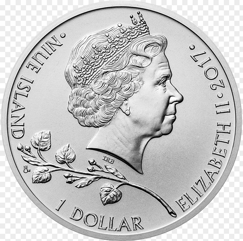 Silver Coin Bullion Libertad Dollar PNG