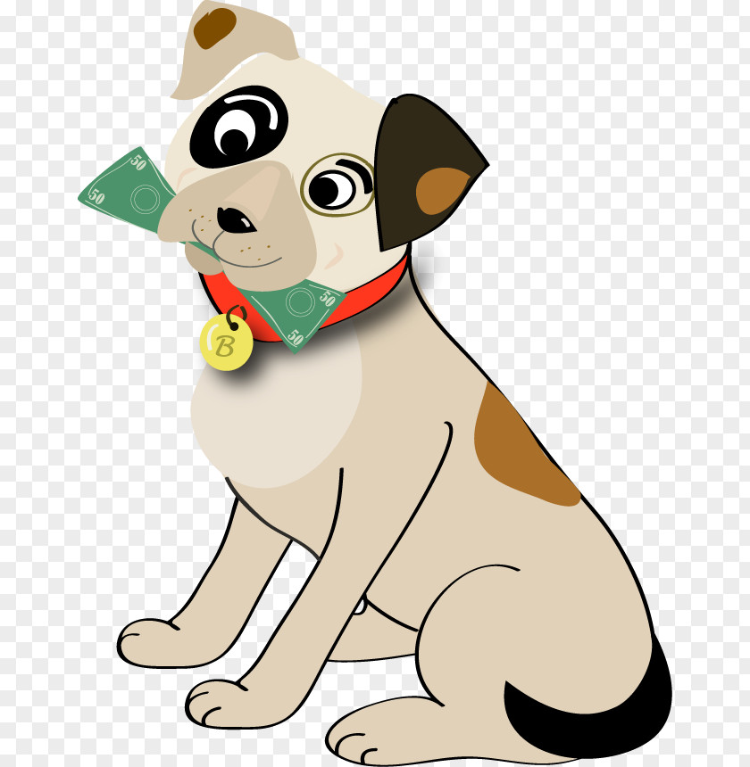 Slinky Dog Breed Puppy Clip Art Illustration PNG