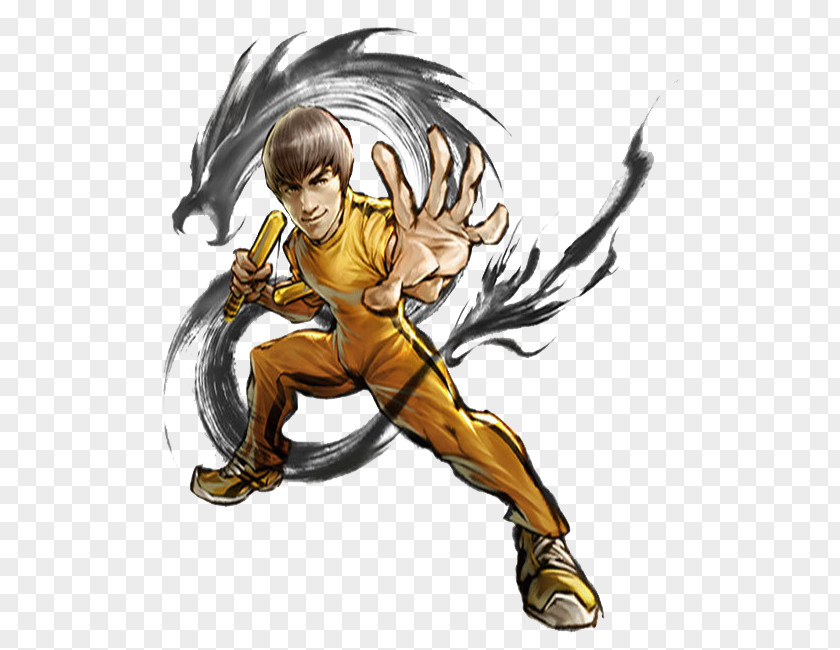 The Background Of Bruce Lee And Dragon Kung Fu Cartoon Martial Arts PNG