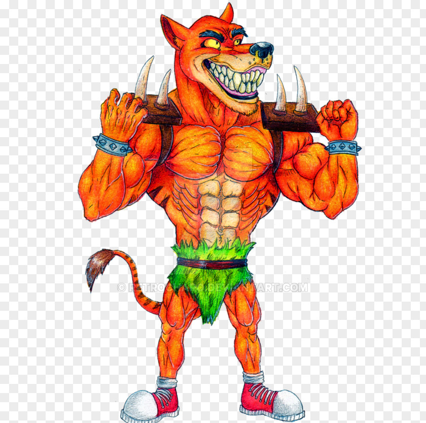 Tiger Tiny Crash Bandicoot N. Sane Trilogy Drawing Dingodile PNG