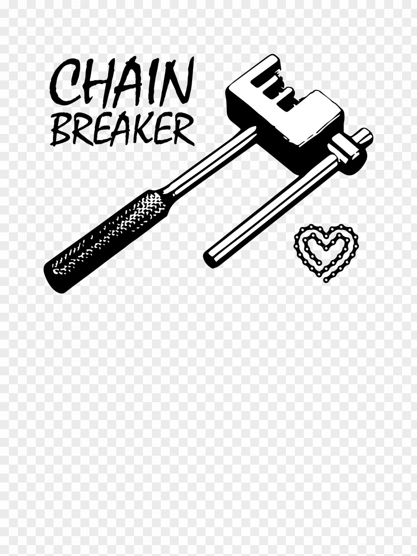 CHAIN BREAK Bicycle Chain Breaker Tool T-shirt Sporting Goods PNG