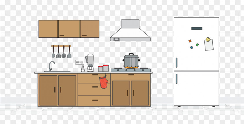 Kitchen Image Table PNG