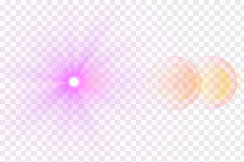 Purple Fresh Light Effect Elements Pattern PNG