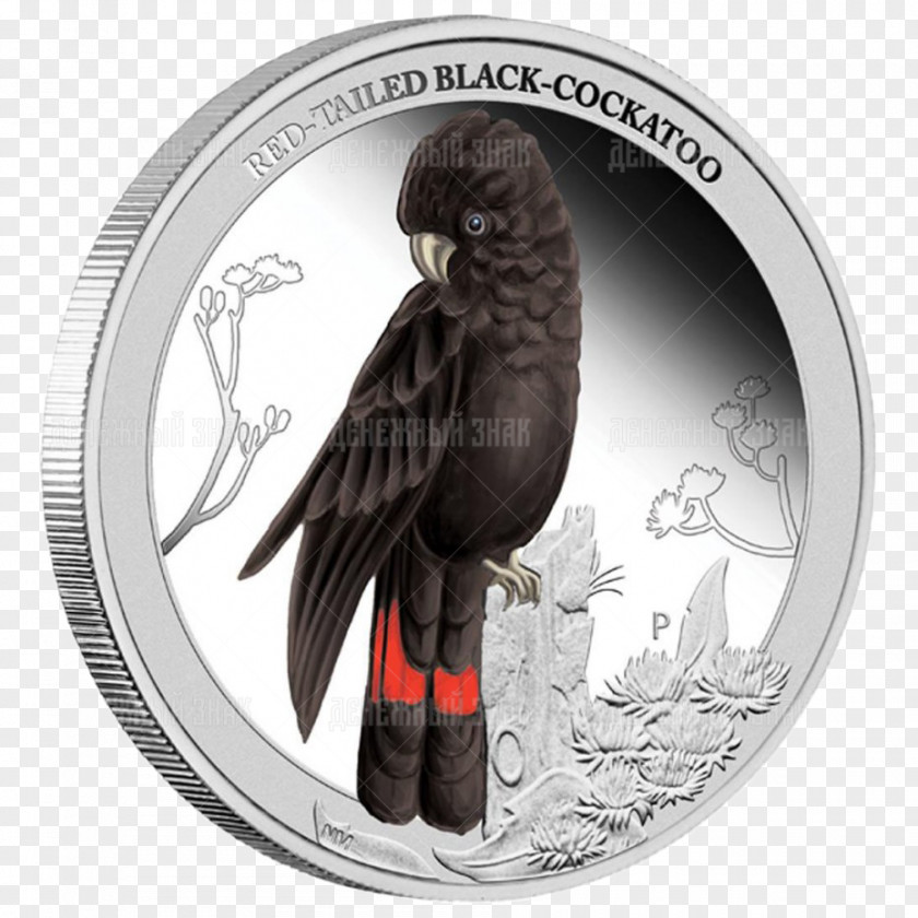 Silver Coin Perth Mint Bird Proof Coinage PNG