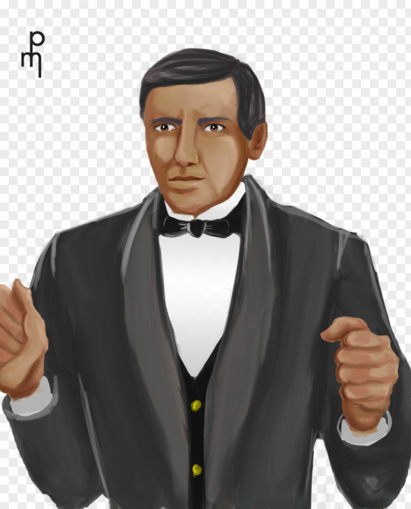 Benito Juarez Thumb Tuxedo M. Businessperson Cartoon PNG