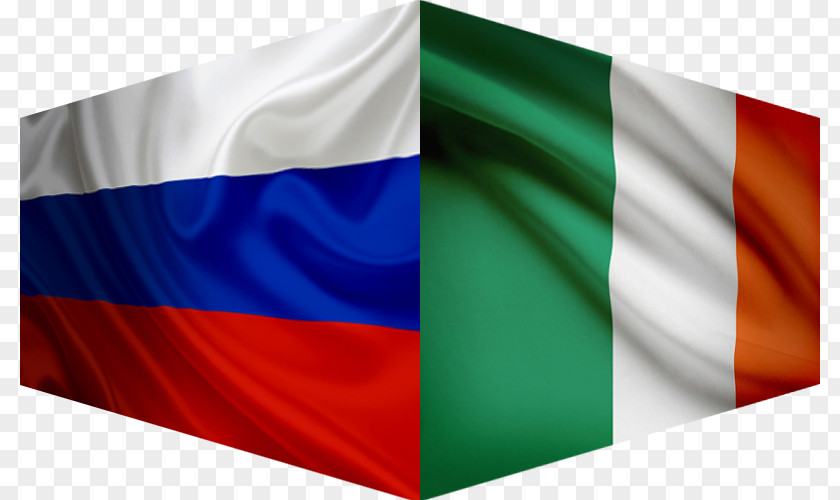 Russia Republic Of Ireland Flag PNG