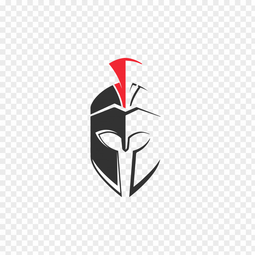 Spartacus Logo Helmet Icon Design PNG
