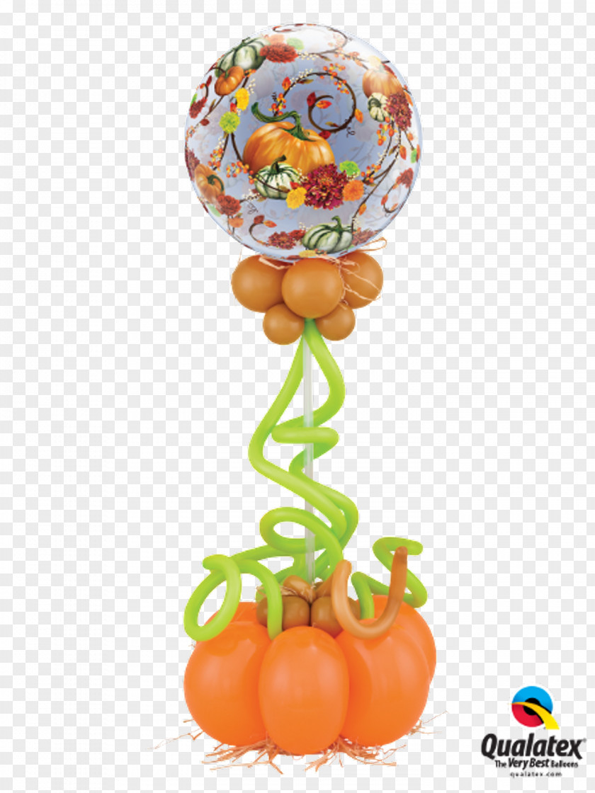 Autumn Party Balloon Release Birthday Centrepiece PNG