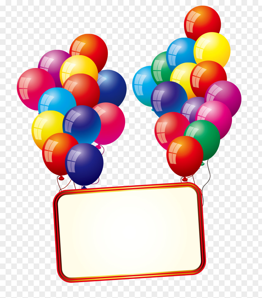 Balloon Billboard Modelling Birthday Clip Art PNG