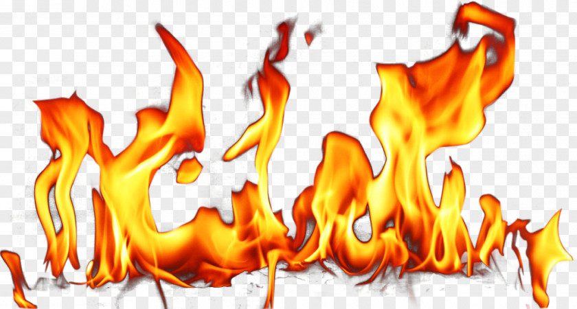 Flame Fire Rendering PNG