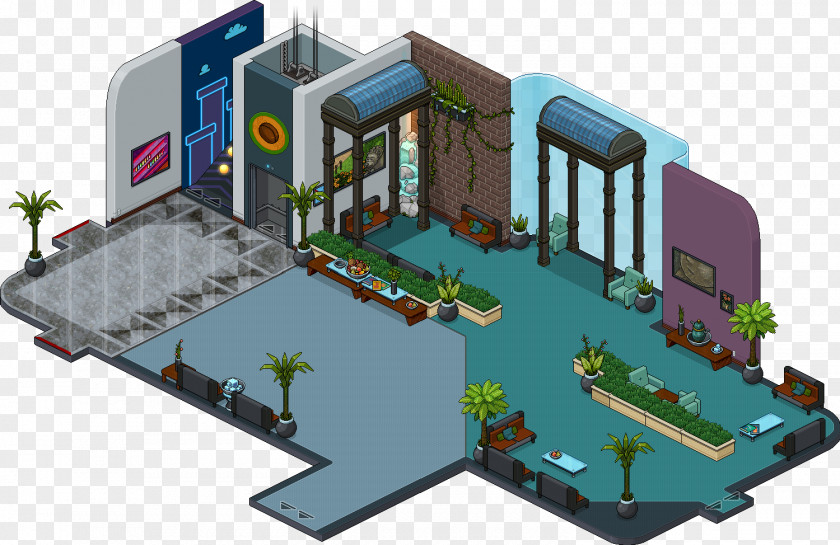 Halls Habbo Game Room Blog Imgur PNG